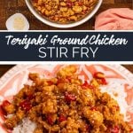 Teriyaki Ground Chicken Stir-Fried Recipe, From Family Fresh Meals